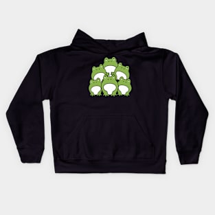 Cute frogs Kids Hoodie